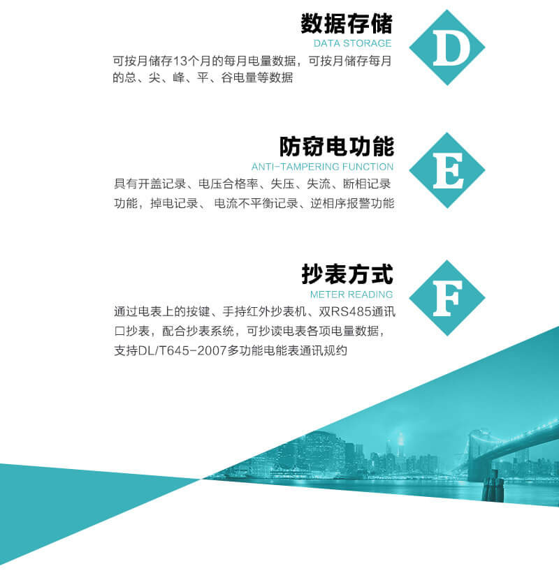 珠海恒通國測(cè)DSZ25三相三線智能電能表